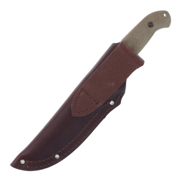 Bradford Guardian 4.5 OD Green 4 Inch Plain Stonewash Drop Point BRAD1799 View 6