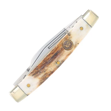 Hen & Rooster Stag Bone Stockman View 2