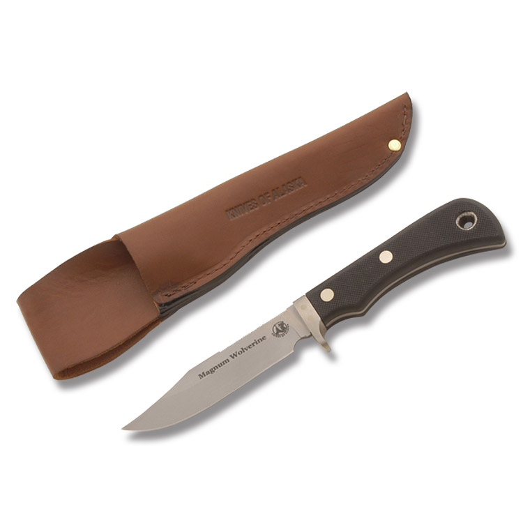 Knives of Alaska Magnum Wolverine D2 Full Tang Fixed Blade Knife KOA158FG View 1