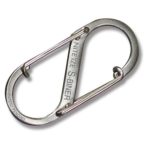 NITE IZE S-BINER SZ.2 STAINLESS NI20311 View 1