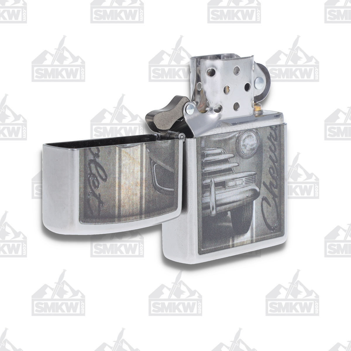 Zippo Chevrolet Street Chrome Lighter ZP410015 View 8