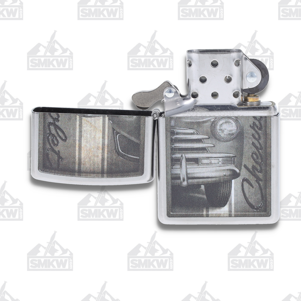 Zippo Chevrolet Street Chrome Lighter ZP410015 View 7