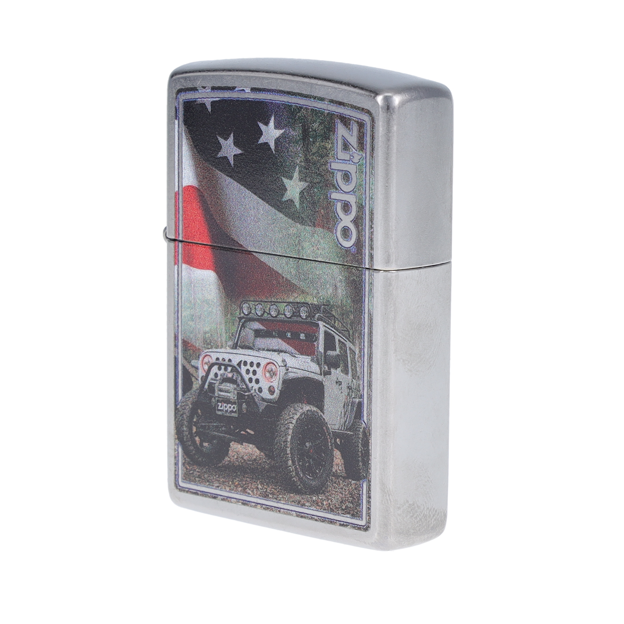 Zippo SMKW Exclusive Patriotic Jeep Lighter ZP412907 View 3