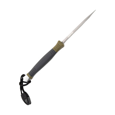 Gerber Ultimate Survival Fixed Blade Knife 4.75in Satin Part Serr Drop Point G1829 View 4