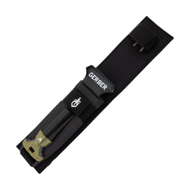 Gerber Ultimate Survival Fixed Blade Knife 4.75in Satin Part Serr Drop Point G1829 View 8