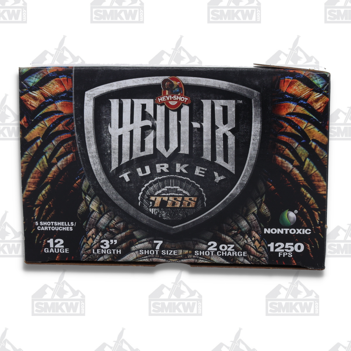 Hevi-Shot Hevi-18 TSS Turkey 12Ga 3in #7 2oz Tungsten Ammo 5 Rds HS4007 View 2