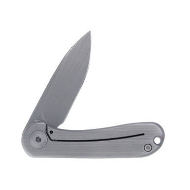 CIVIVI Mini Elementum Brass 1.83 Inch Plain Hand Rubbed Drop Point WKCC18062Q1 View 6