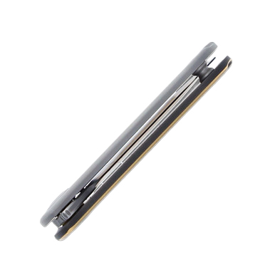 CIVIVI Mini Elementum Brass 1.83 Inch Plain Hand Rubbed Drop Point WKCC18062Q1 View 9