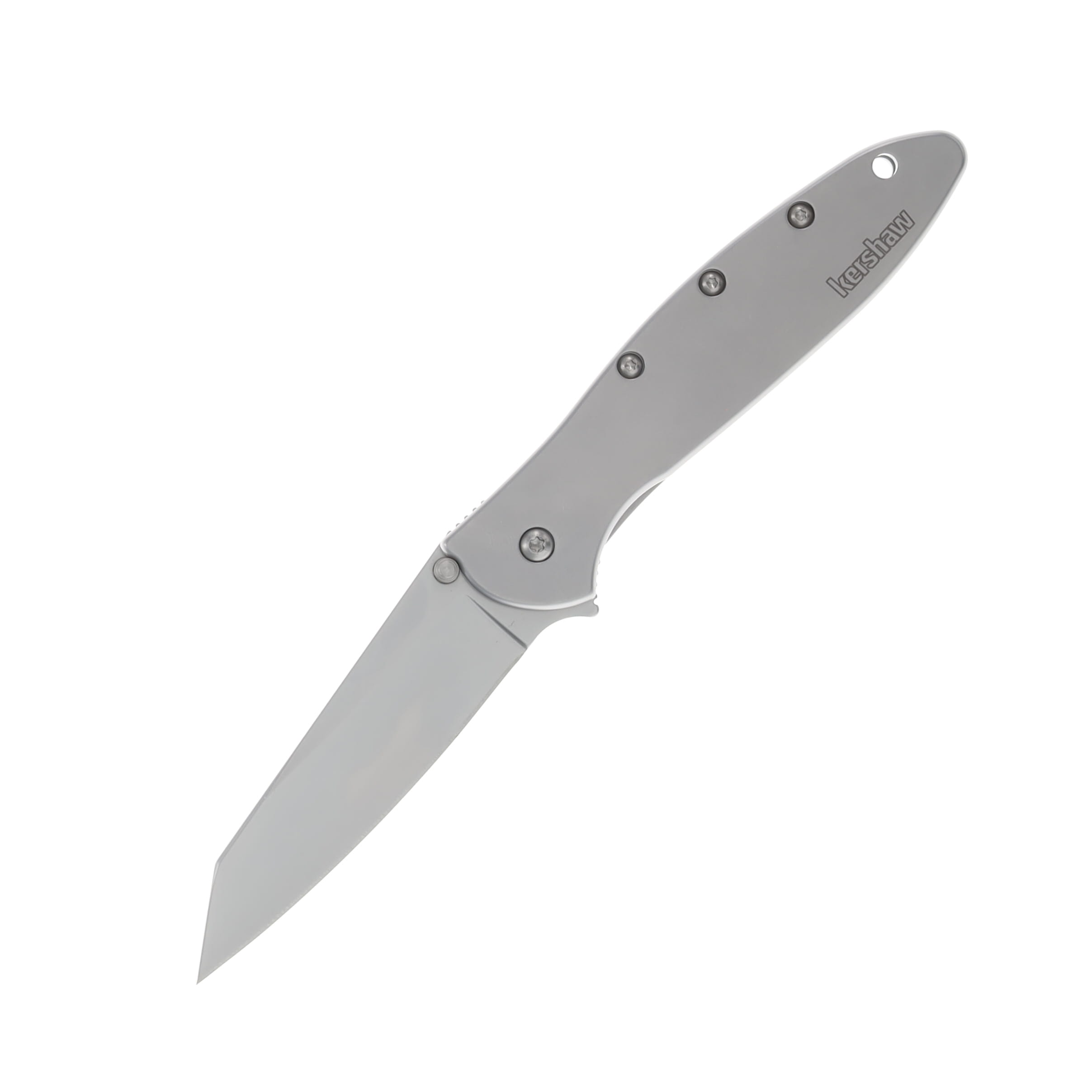 Kershaw Random Leek Gray 3 Inch Plain Bead Blasted Reverse Tanto KS1660R View 1