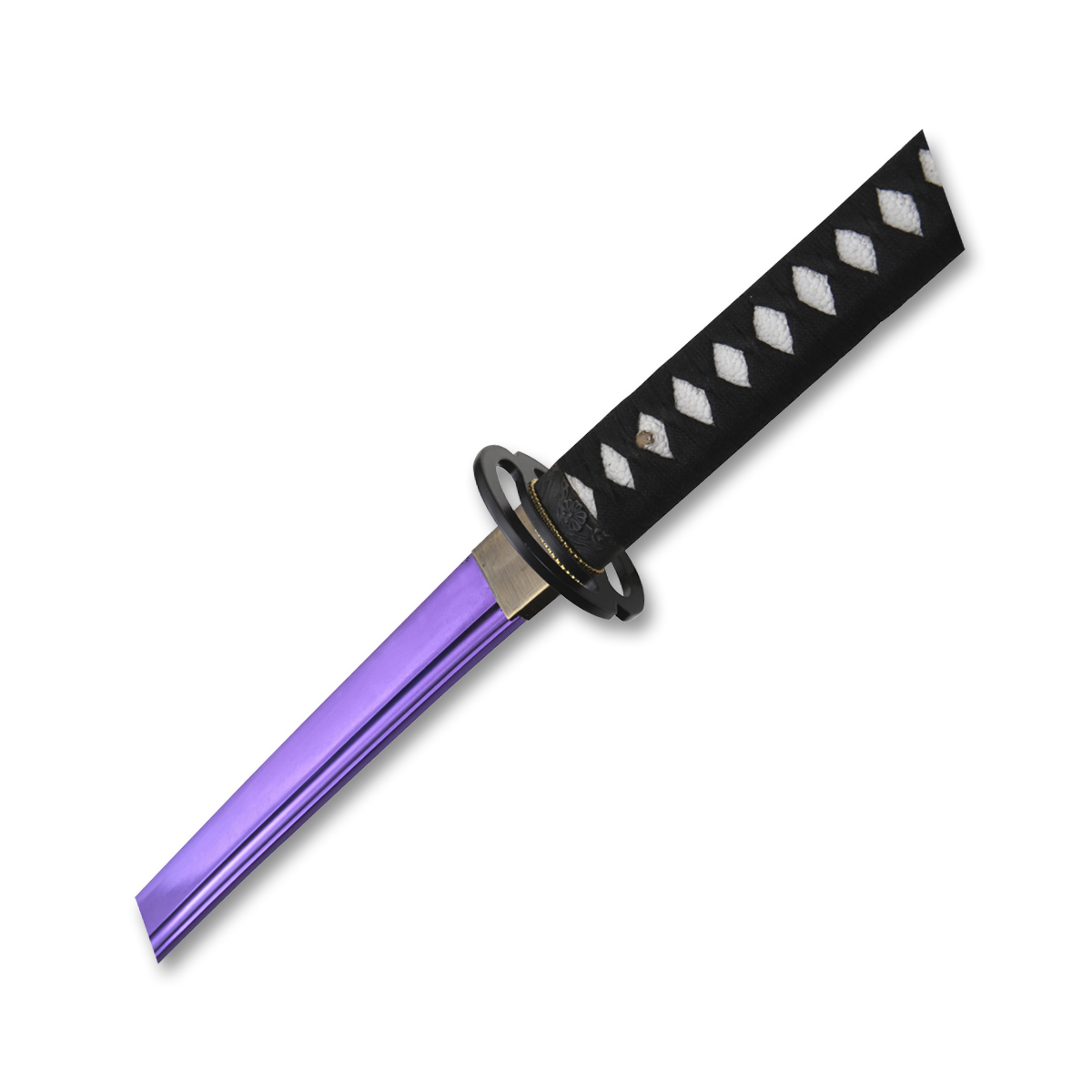 Hand Forged 40" Carbon Steel Purple Katana NTKON17PP View 8