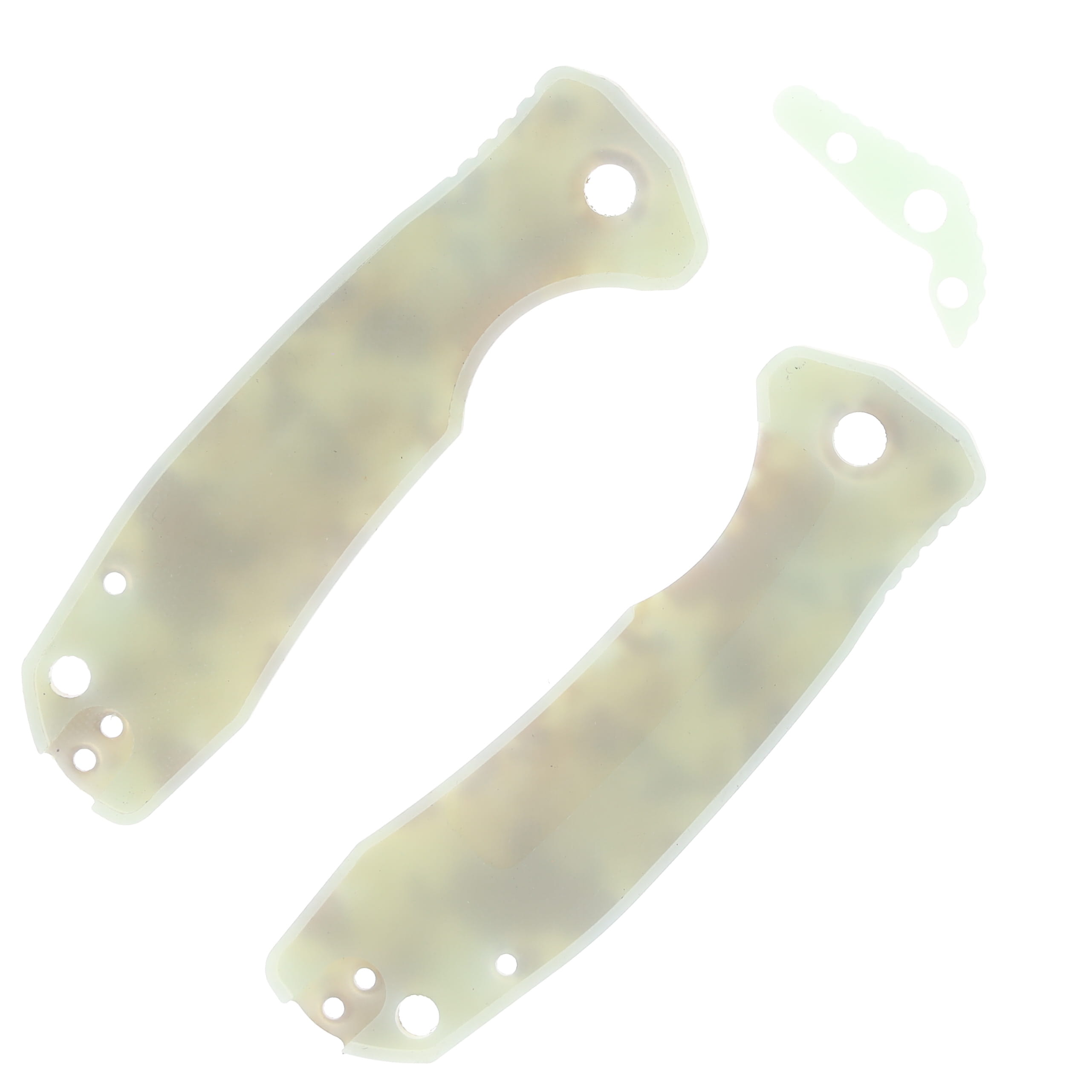 Honey Badger Medium Camo G-10 Handle Set with Backspacer HB4042 View 2