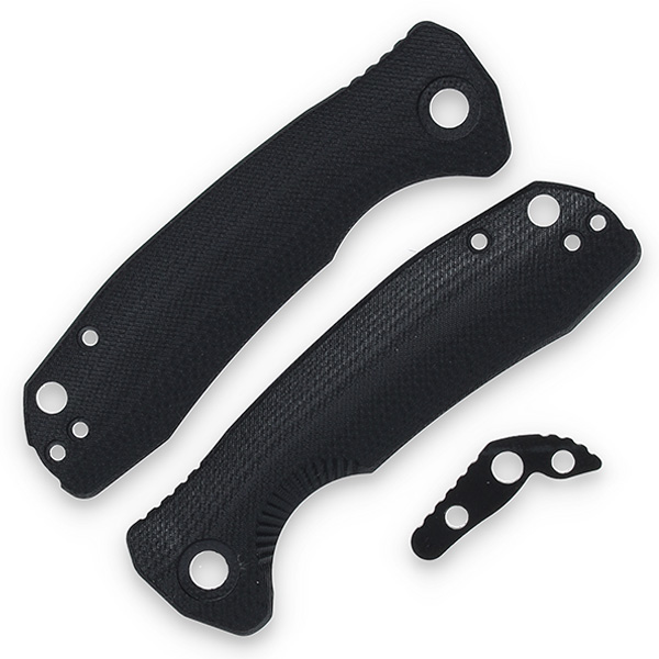 Honey Badger Small Black G-10 Handle Set with Backspacer HB4055 View 2