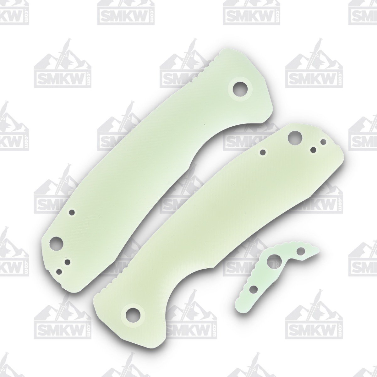 Honey Badger Large Jade G-10 Handle Set with Backspacer HB4016 View 1