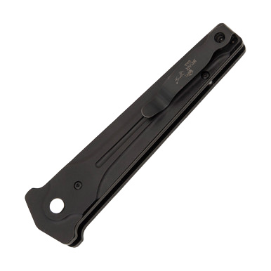 Bear & Son Bear Ops Bold Action III Automatic Knife Black AUBR350AIBKB View 3