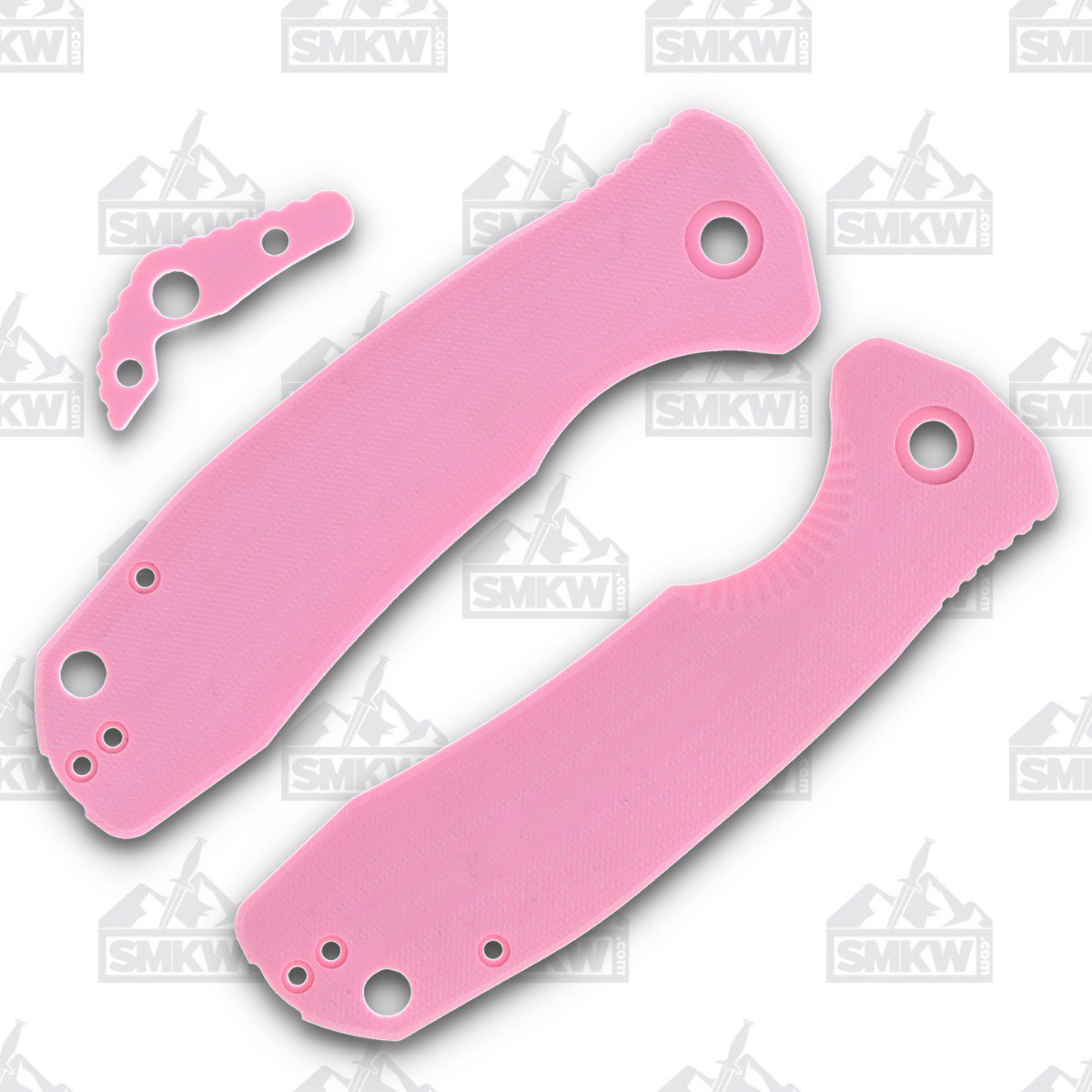 Honey Badger Large Pink G-10 Handle Set with Backspacer HB4020 View 1