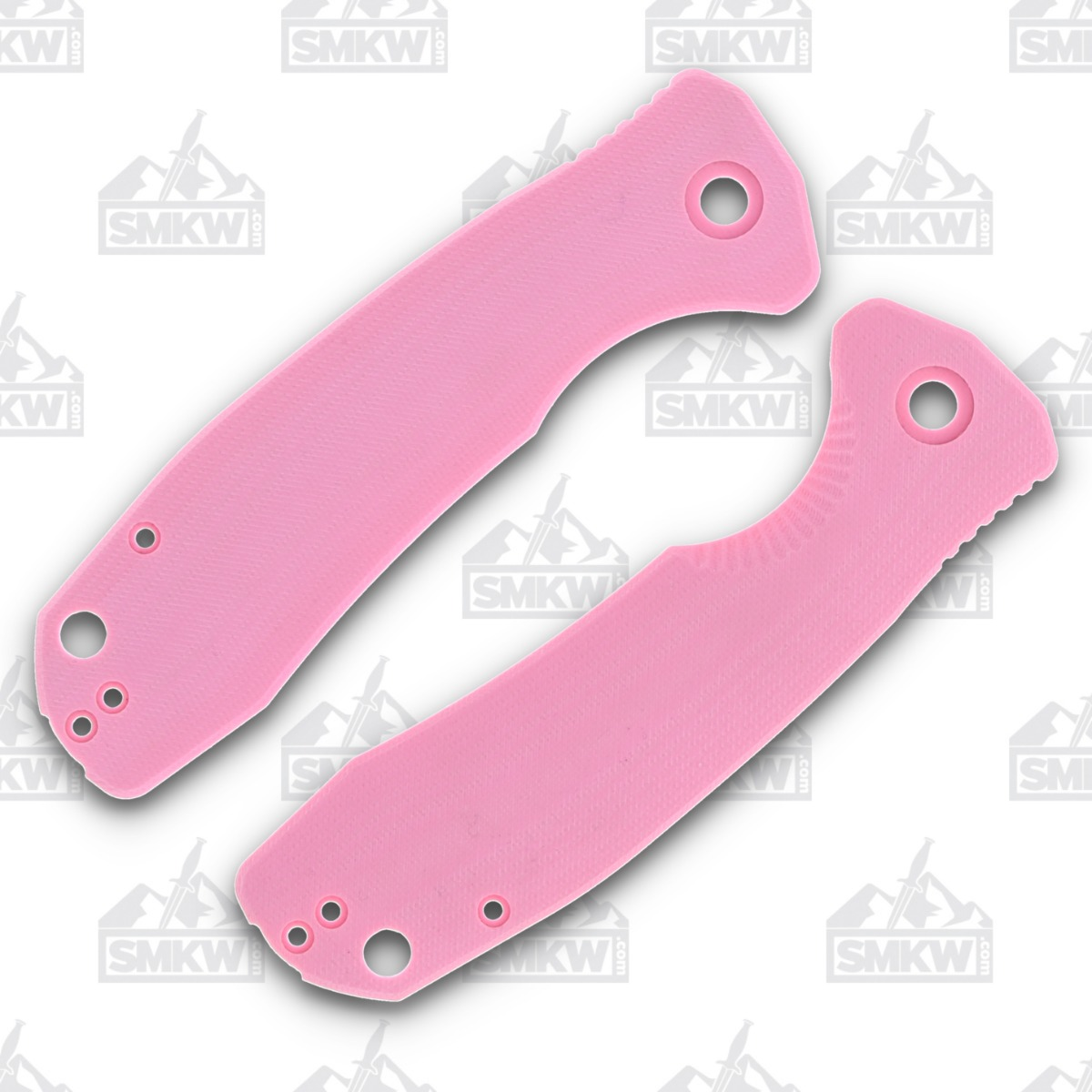 Honey Badger Large Pink G-10 Handle Set with Backspacer HB4020 View 2