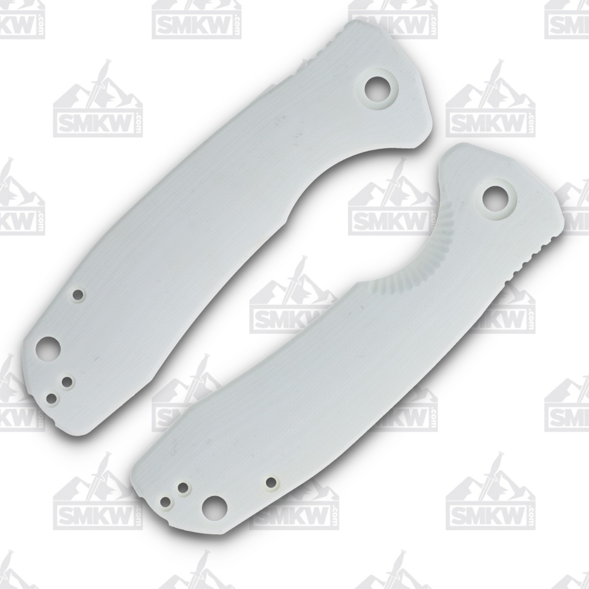 Honey Badger Large White G-10 Handle Set with Backspacer HB4021 View 2