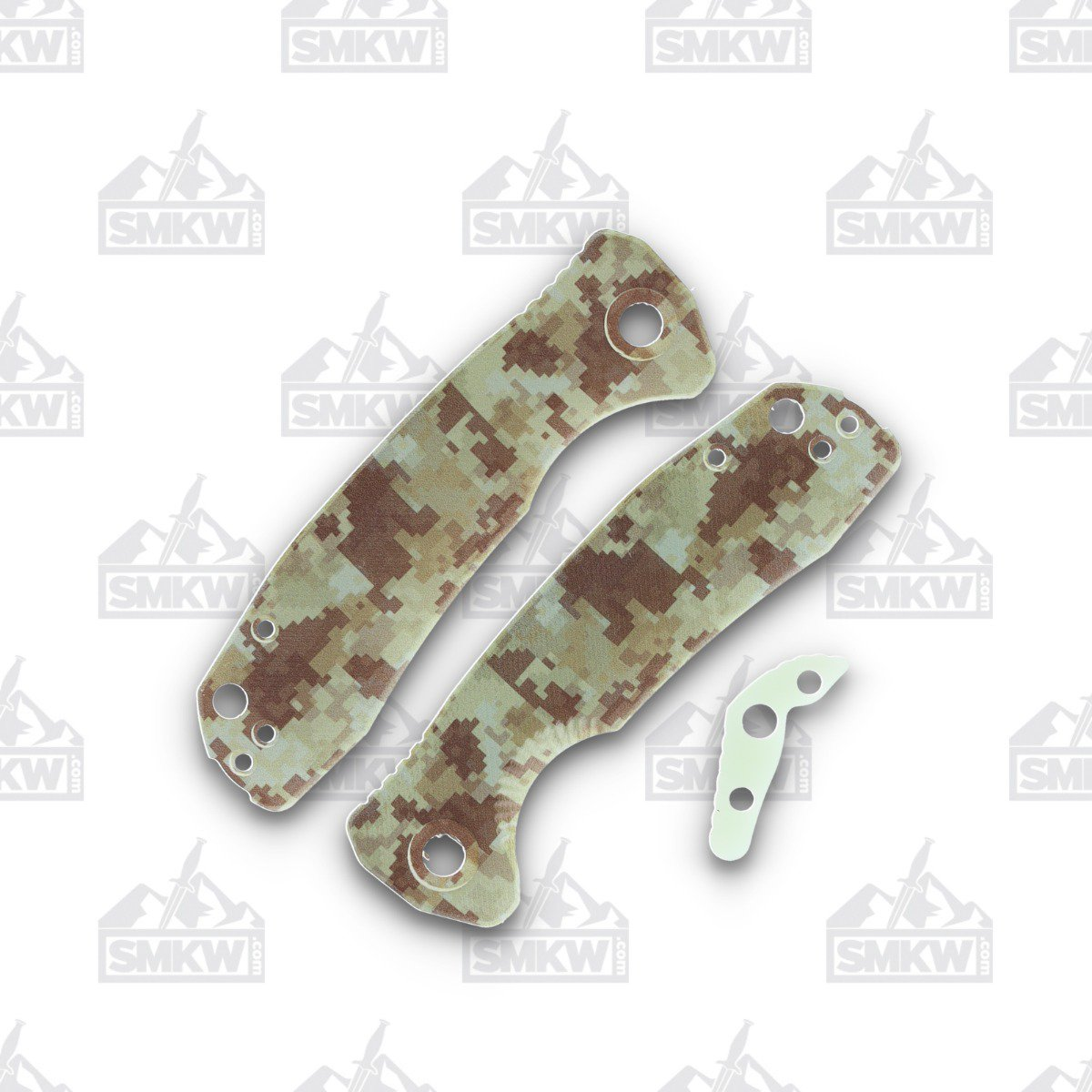 Honey Badger Small Camo G-10 Handle Set with Backspacer HB4062 View 1