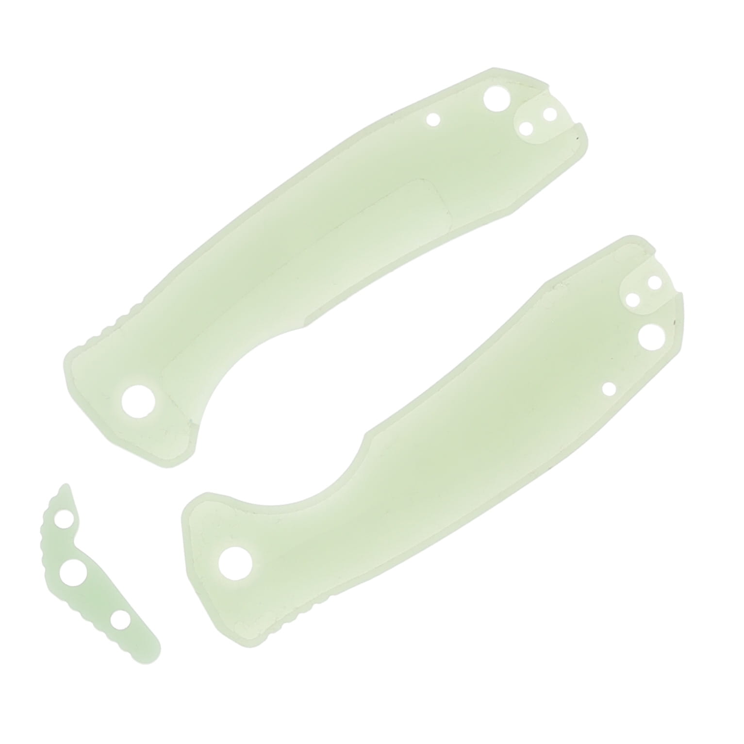 Honey Badger Medium Jade G-10 Handle Set with Backspacer HB4036 View 2