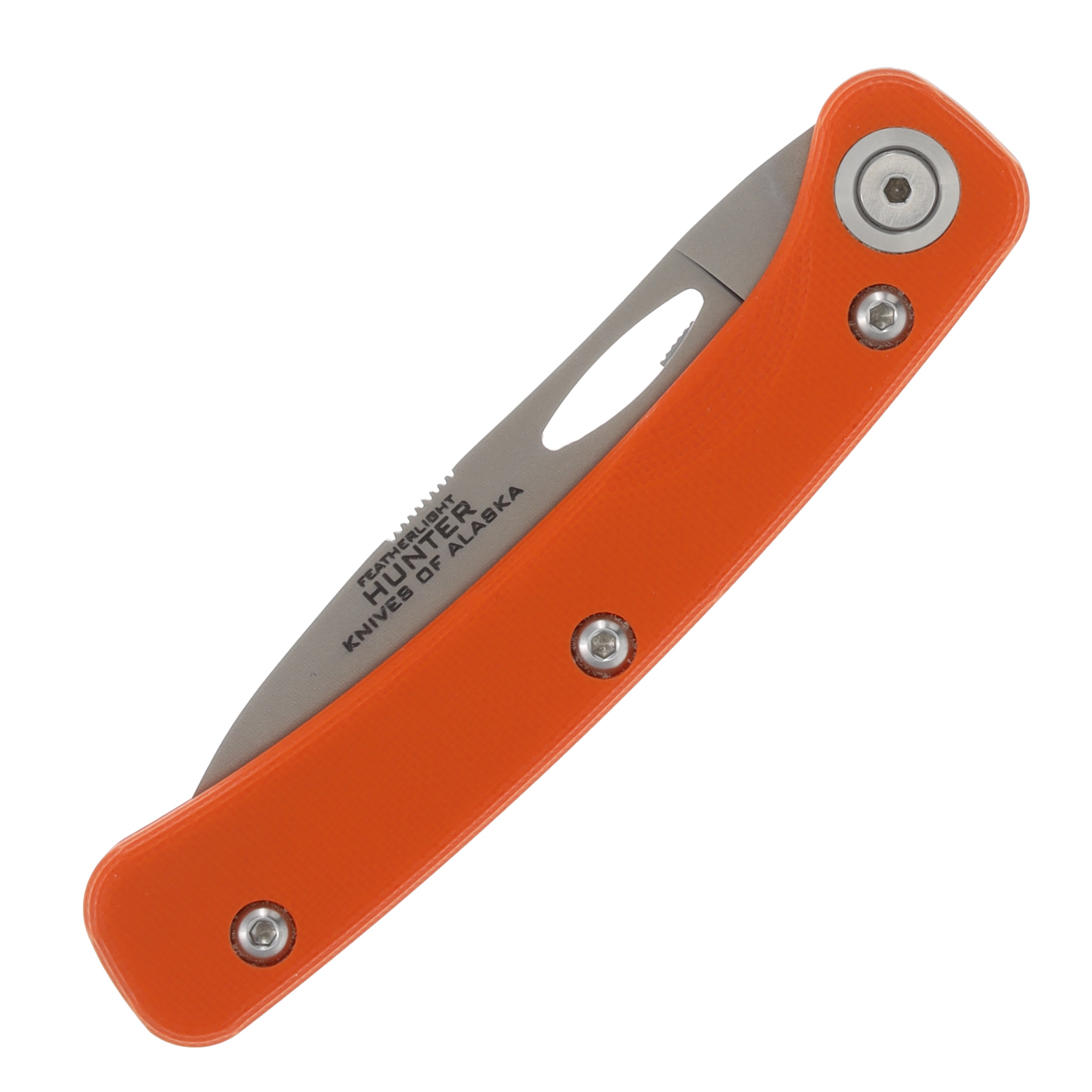 Knives of Alaska Featherlight Series Hunter Blaze Orange KOA00397FG View 3