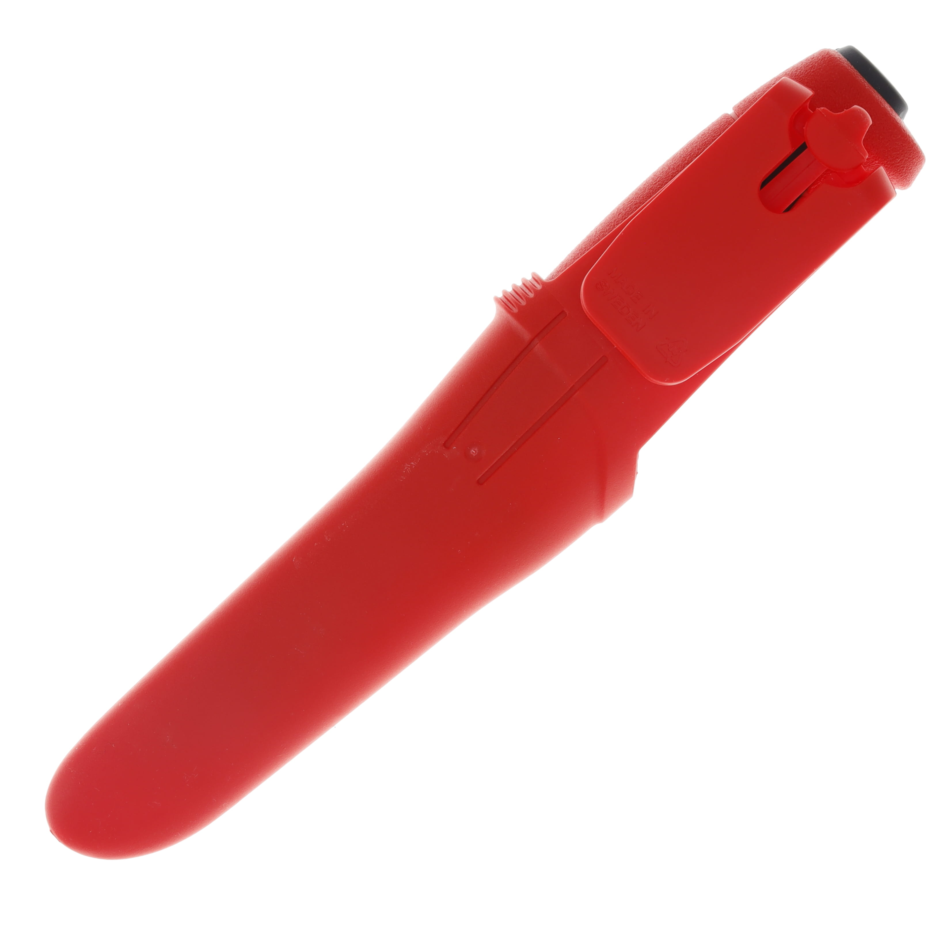 Morakniv Knives Basic 511 Utility Knife Red-Black 3.6in Polished Blade FS13245 View 4