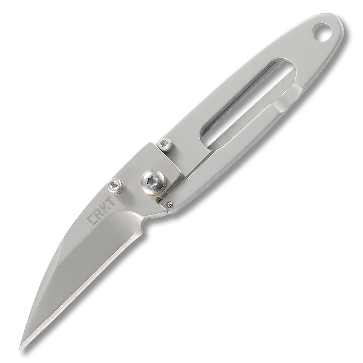 CRKT Delilah's P.E.C.K. Folding Knife Stainless 1.70in Plain Wharncliffe CR5520 View 1