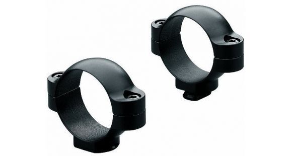 Leupold Standard STD 1-Inch Medium Scope Rings - Matte Black LU49901 View 1