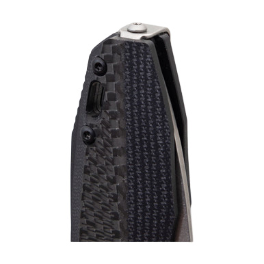 Kershaw Tumbler Folding Knife Black 3.25in Stonewashed Drop Point Blade View 8