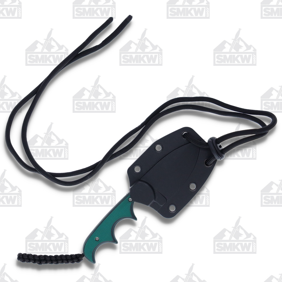 CRKT Minimalist Fixed Blade Green Black 2.15in Plain SW Spear Point CR2396 View 6