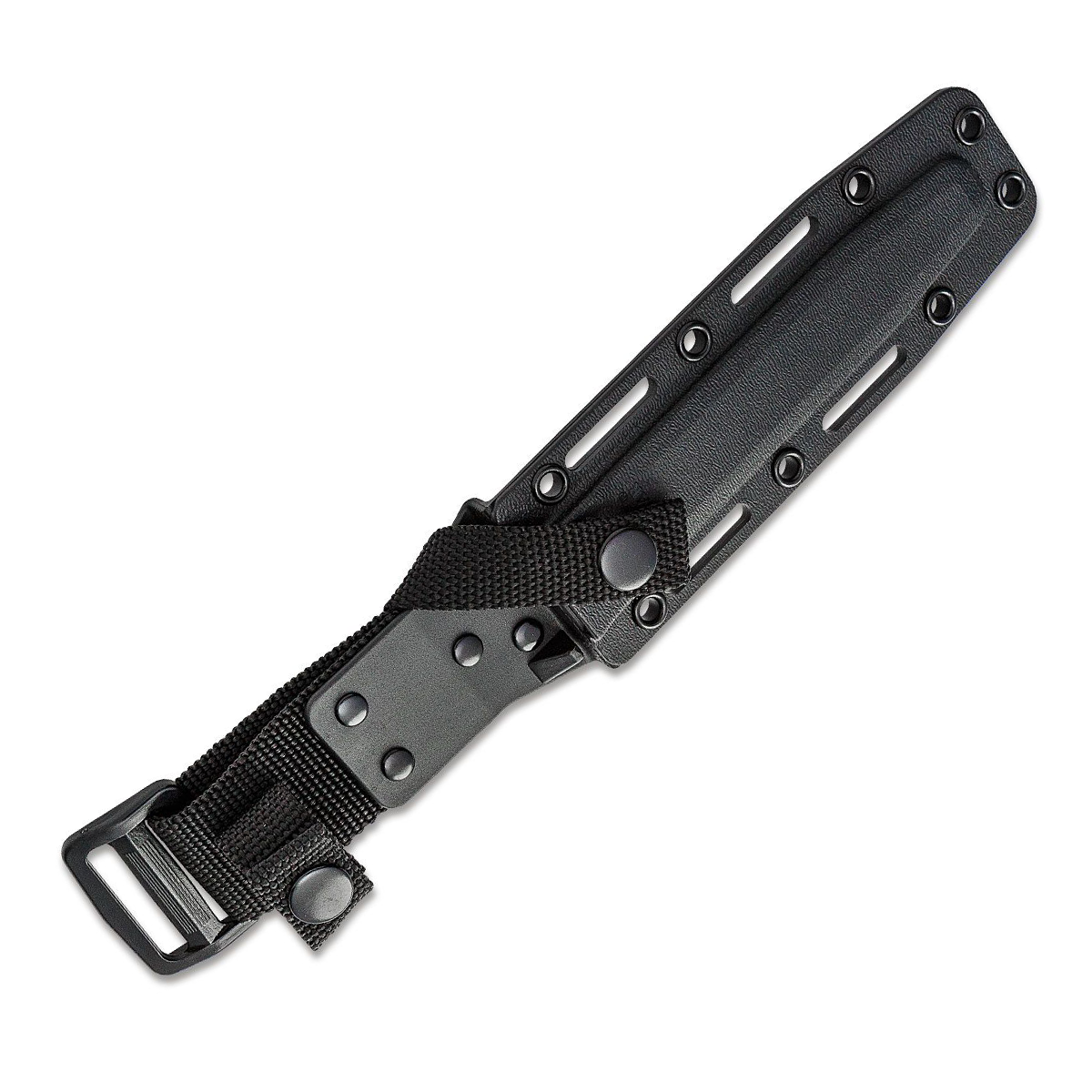 KABAR Short Fighting Knife 5.25in Black Plain Clip Point Fixed Blade KA1258 View 5