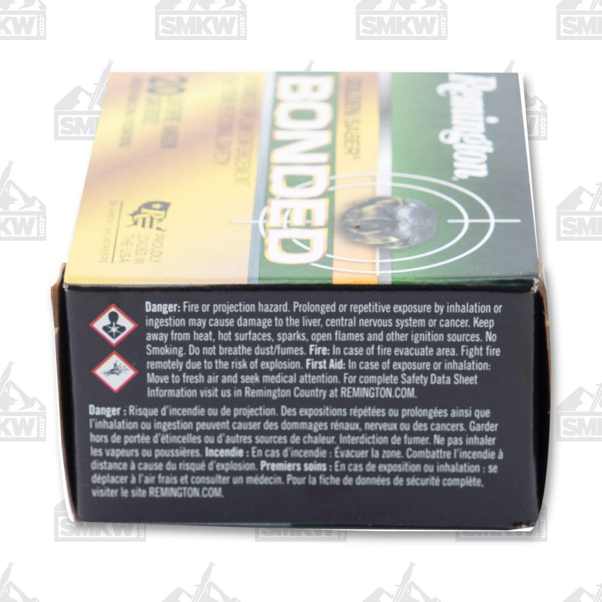 Remington Golden Saber 40 S&W Ammunition 165 Grain BJHP 20rd GSB40SWAB View 7
