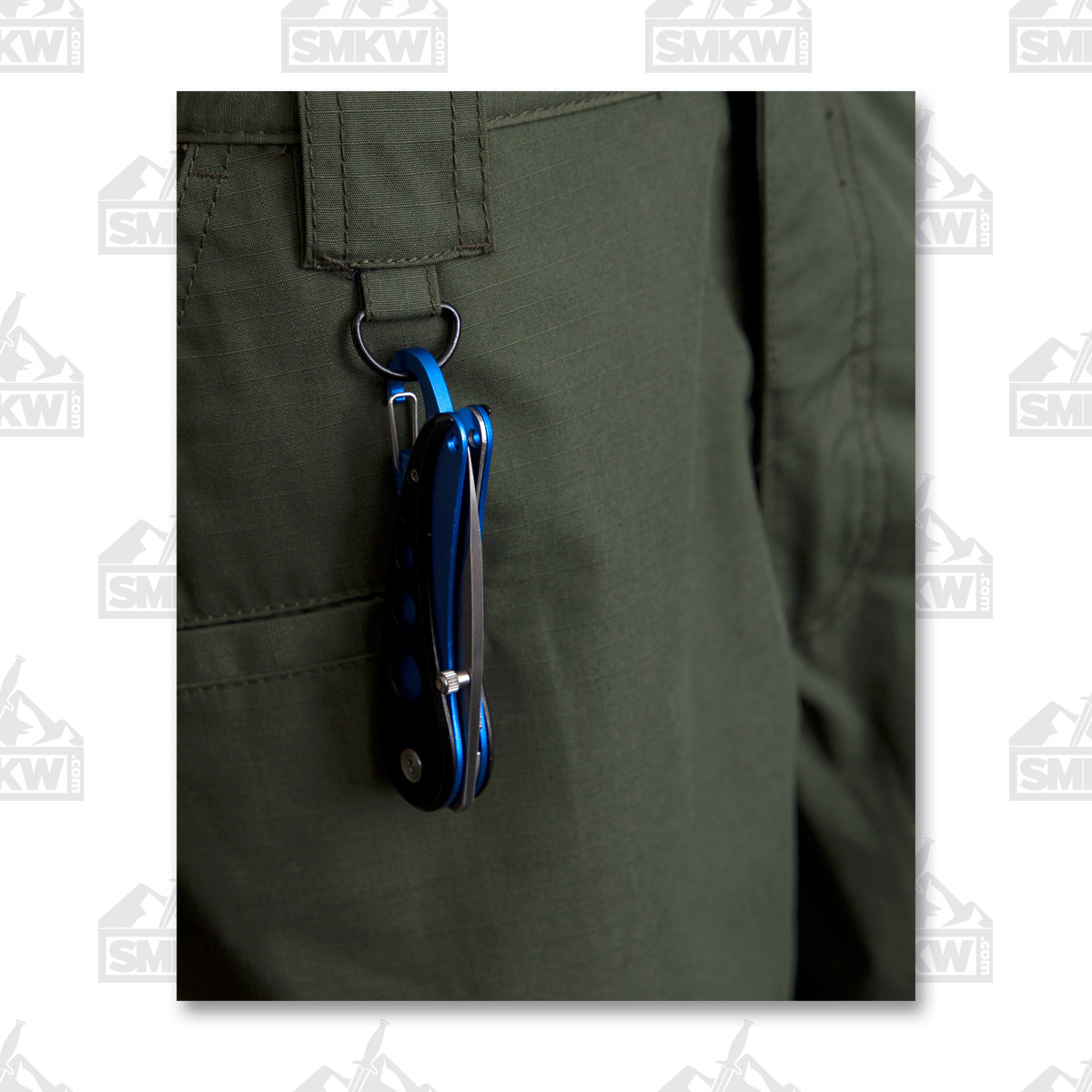 Frost Cutlery Cliff Dweller Linerlock Blue FRTD640BLB View 11