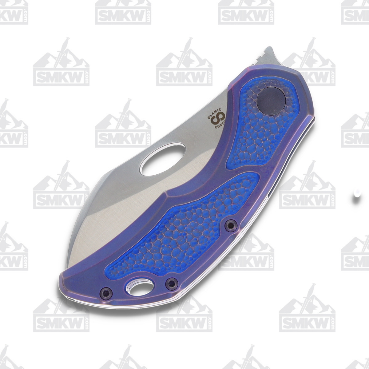 Olamic Busker Largo iSolo Special Edition B707-L Blue Craters B707L View 5