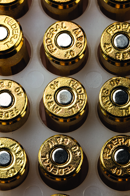 Federal American Eagle 40 S&W Handgun Ammunition 50 Rounds Brass Centerfire 165 Grain FMJ AE40R3 View 2