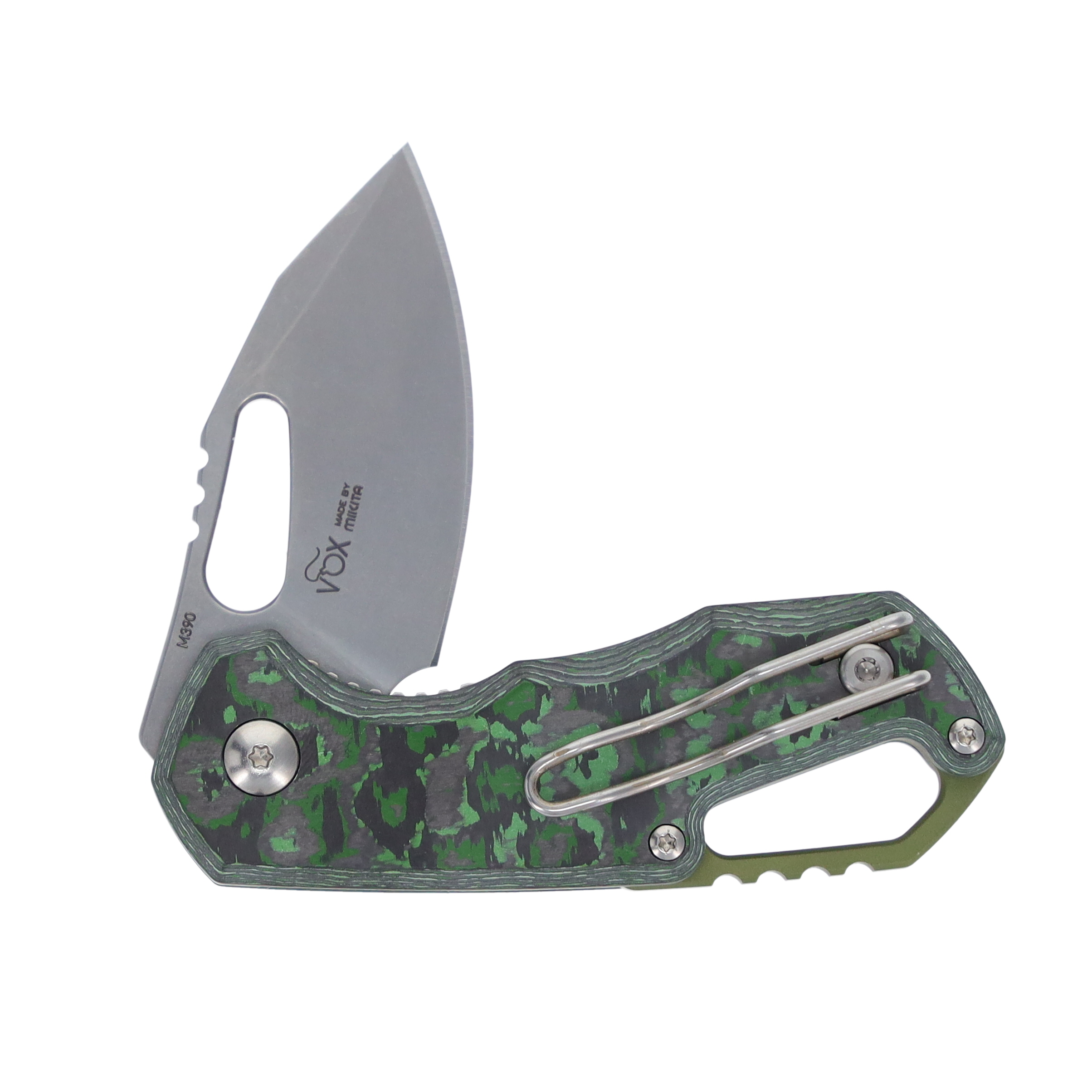 MKM Isonzo Jungle Wear Folding Knife 2.36in Clip Point SMKW Exclusive MKFX033CJ View 4