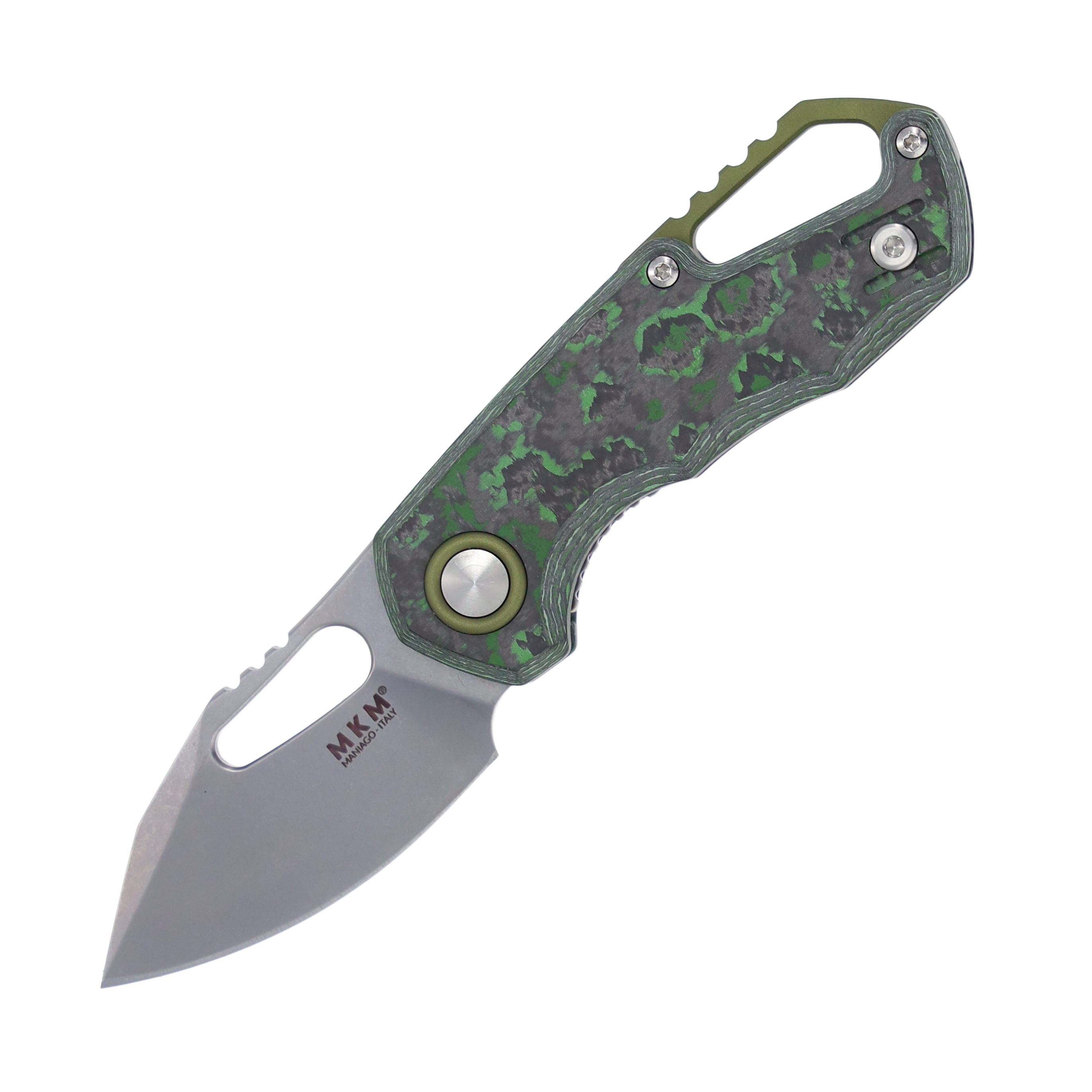 MKM Isonzo Jungle Wear Folding Knife 2.36in Clip Point SMKW