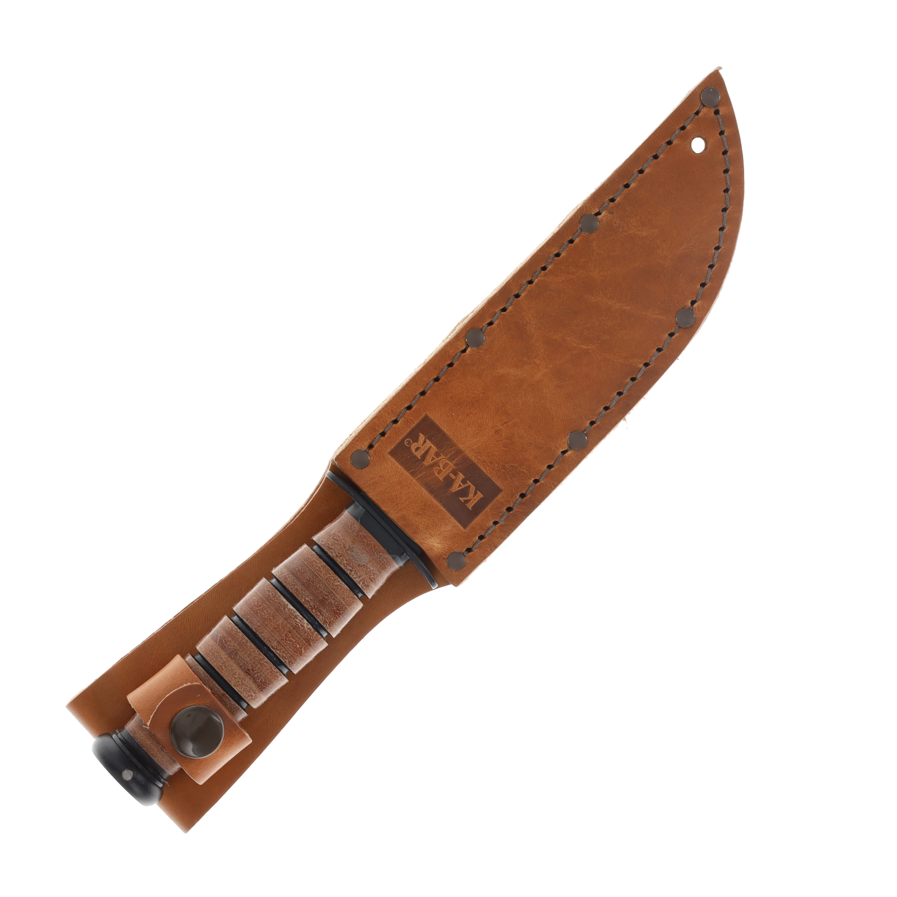 KA-BAR USA Short Fighting Knife with Leather Sheath KA1251 View 4