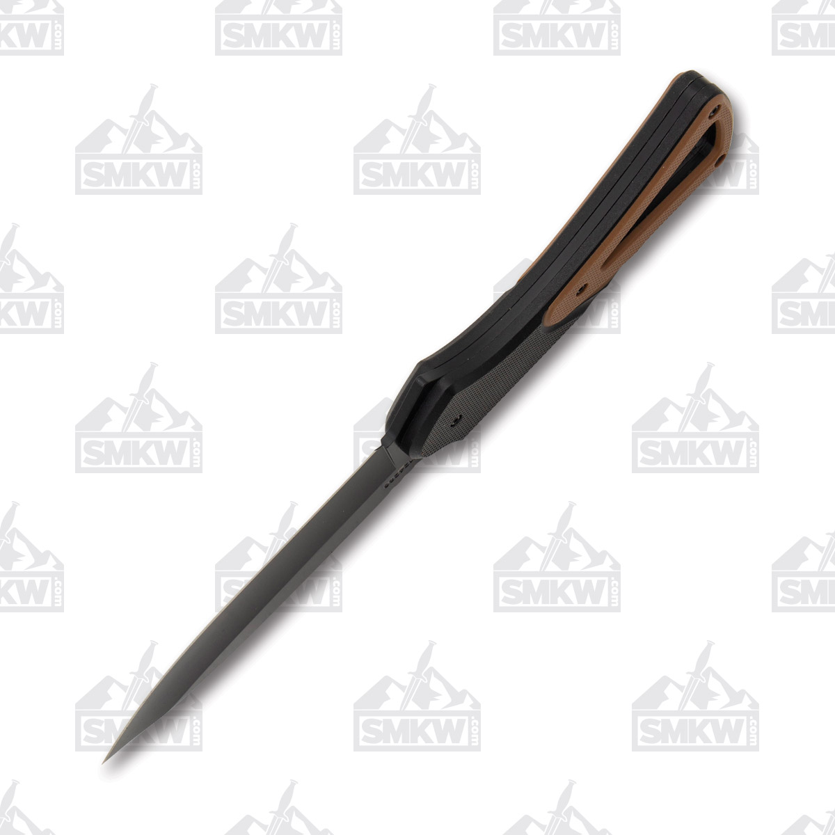 Schrade Fixed Blade 4in Black Oxide 9Cr18MoV Drop Point, Tan 1124286 View 5