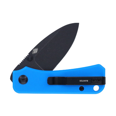 CIVIVI Knives Baby Banter Folding Knife Blue 2.34in Black Stonewashed Blade View 7