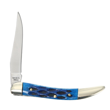 Hen & Rooster Small Toothpick Folding Knife Blue Pickbone View 4
