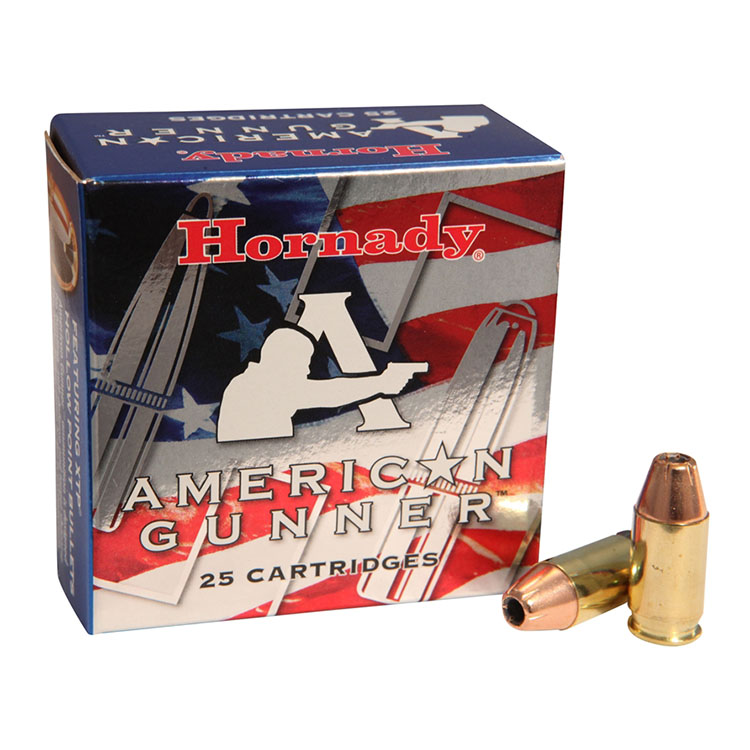 Hornady American Gunner 380 ACP Ammunition 90 Grain Brass Centerfire 20 Rounds XTP JHP 90104 View 2