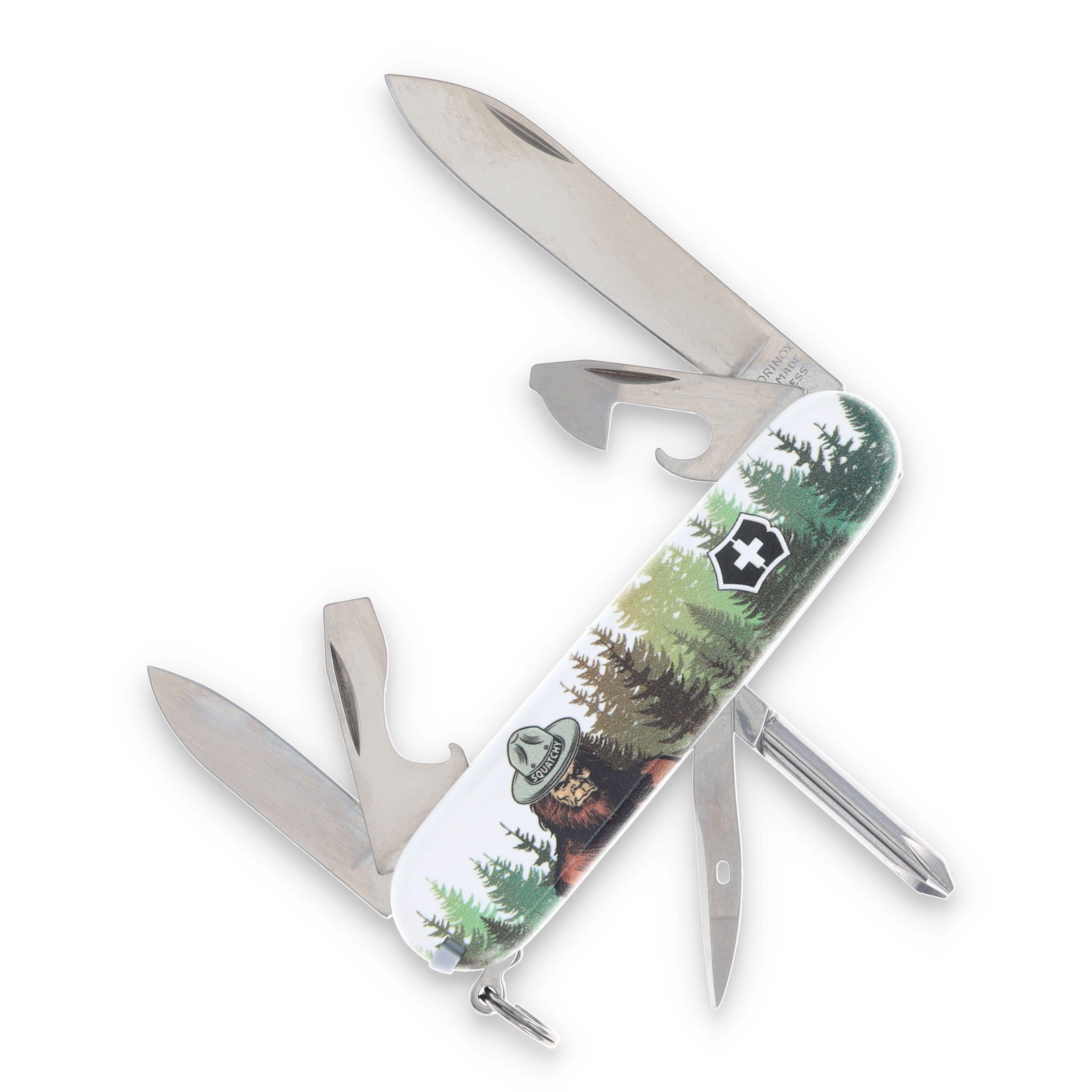 スモーキーヴォーゲル Victorinox Tinker Swiss Army Knife Squatchy Ranger SMKW Special
