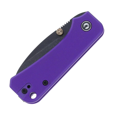 CIVIVI Baby Banter Folding Knife Purple 2.34in Black SW Drop Point View 8