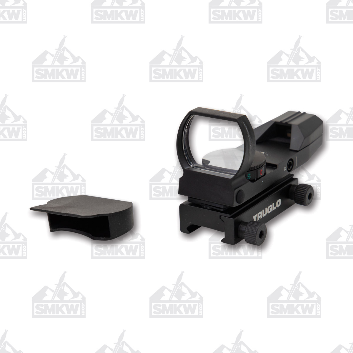 TruGlo Red-Dot Open Reflex Sight 1x34x24mm 5 MOA Dual-Color TG8370B View 2
