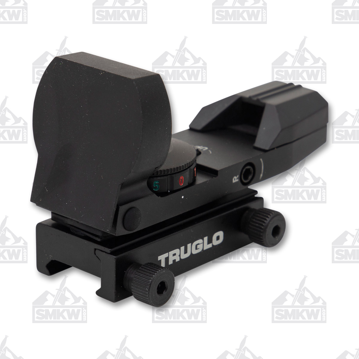 TruGlo Red-Dot Open Reflex Sight 1x34x24mm 5 MOA Dual-Color TG8370B View 3