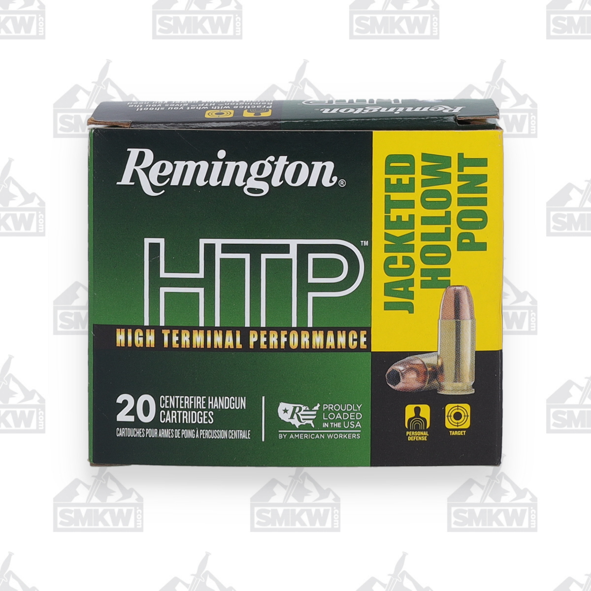 Remington High Terminal Performance 40 S&W Ammunition 180 Grain JHP 20 Rounds RTP40SW2A View 2