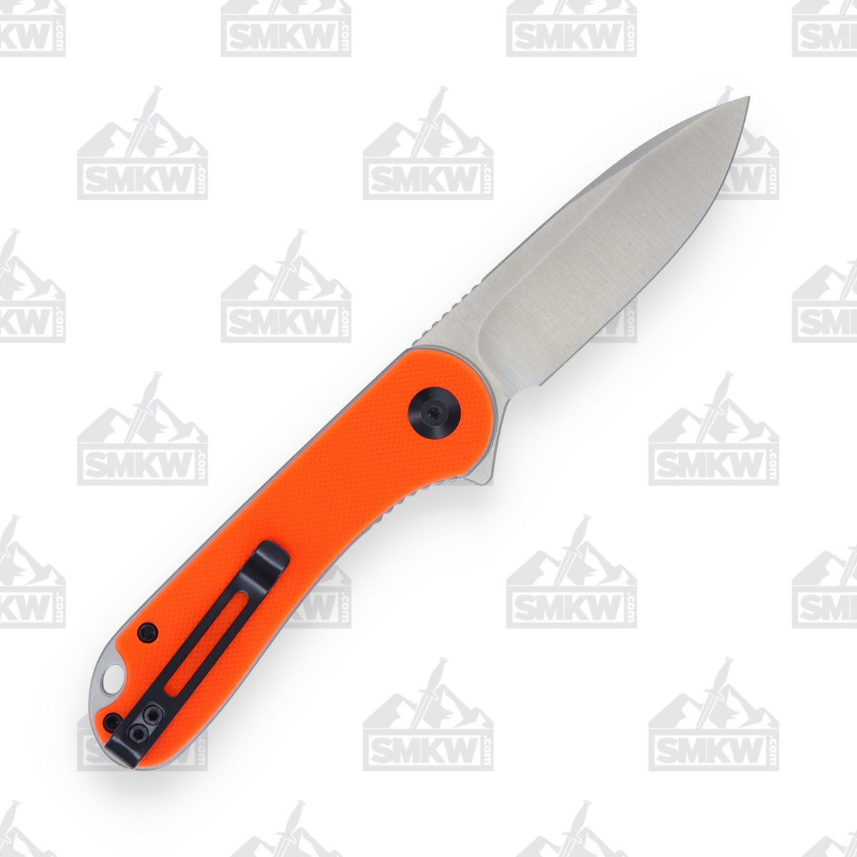CIVIVI Elementum Orange G-10 2.96 Inch Plain Satin Drop Point WKCC907R View 2