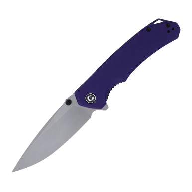 CIVIVI Brazen Folding Knife Purple G10 3.46in Plain SW Drop Point WKCC2102A View 2