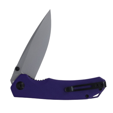 CIVIVI Brazen Folding Knife Purple G10 3.46in Plain SW Drop Point WKCC2102A View 5