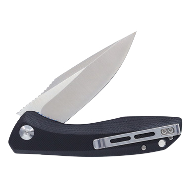 CIVIVI Baklash Folding Knife 3.5in Plain Satin Drop Point WKCC801C View 4